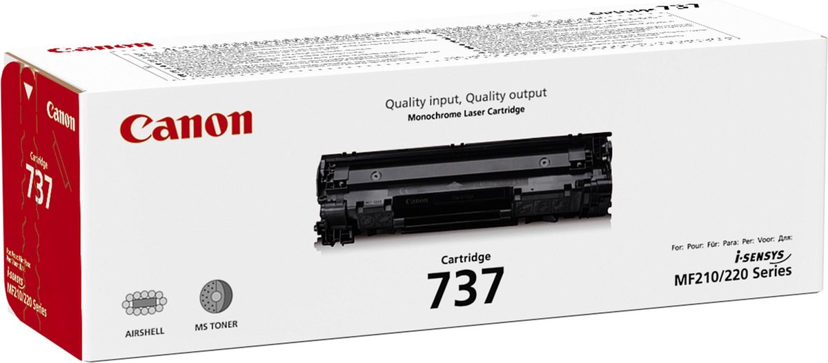 Canon 737-tonercartridge