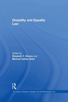 The Library of Essays on Equality and Anti-Discrimination Law - Disability and Equality Law