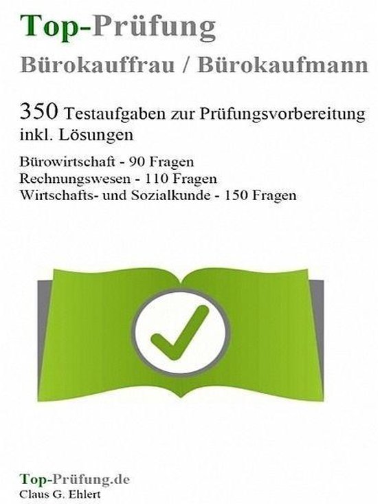 Top Prüfung Bürokauffrau / Bürokaufmann - cover
