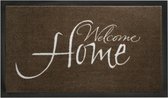 Hamat Deurmat Welcome - 45x75 - Welkom home taupe