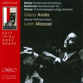 Géza Anda, Wiener Philharmoniker, Lorin Maaze - Symphonie Fantastique/Klavierkonzert No.1/Till Eulenspiegels (2 CD)