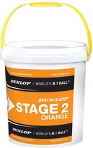 Dunlop Stage 2 Oranje - Bucket 60st. Oranje/Geel