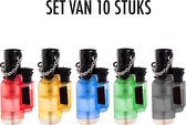 Belflam Cap Torch - 10 stuks - Aansteker, Gasbrander, Torch, Jet Torch, Torch, Jettorch, Pyro, Butaan Aansteker, Stormaansteker, Windproof, Stormvlam, Gasaansteker, Gasbrander, Vuu