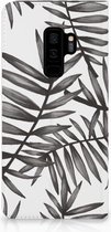 Coque Samsung Galaxy S9 Plus Uniek Stand Leaves Grey