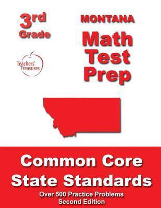 Montana 3rd Grade Math Test Prep - cover