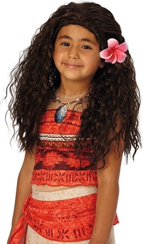 Atorhcer Vaiana kostuum kinderen met ketting en een bloemenkroon en een haarspeld. Moana-kostuum voor meisjes, Vaiana Carnaval, Hawaiiaanse verjaardag, cosplay