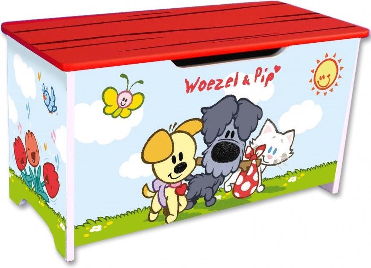 Woezel & Pip Speelgoedkist | bol.com