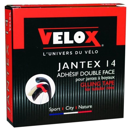 Velox Velgtape Jantex 14 Carbon Tubular 4,15 Meter X 18 Mm Wit - Velox