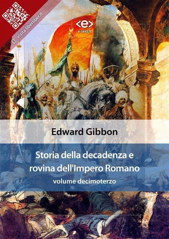 Liber Liber - Storia della decadenza e rovina dell'Impero Ro ... - cover