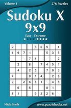 Sudoku X- Sudoku X 9x9 - Easy to Extreme - Volume 1 - 276 Puzzles