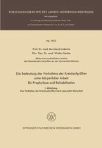 Die Bedeutung Des Verhaltens Der Kreislaufgr en Unter K rperlicher Arbeit F r Prophylaxe Und Rehabilitation