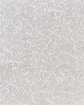 Schuimvinyl behang structuur behang EDEM 238-50 15 meter relief behang wit met zilver glitter 7,95 m2