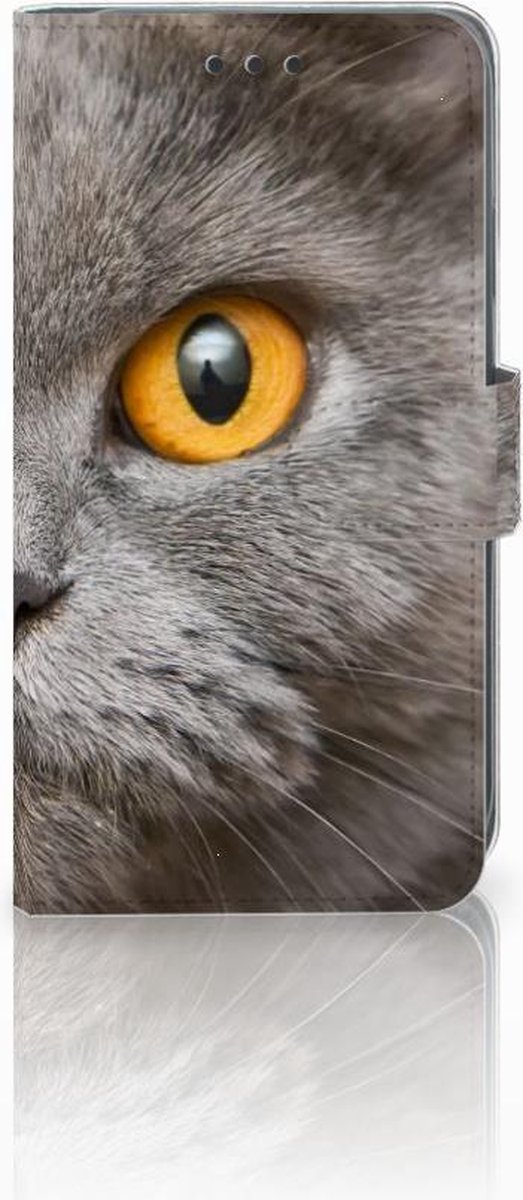 Telefoonhoesje met Pasjes Apple iPhone Xr Britse Korthaar