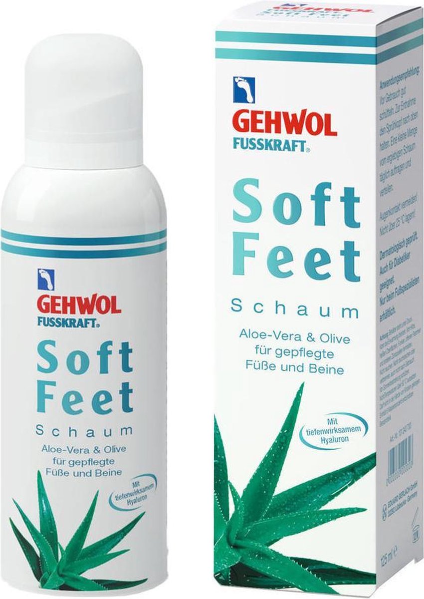 Gehwol Mousse Fusskraft Soft Feet - 125ml