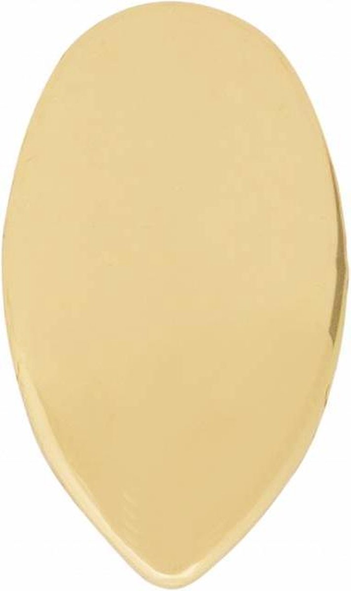 Gouden Vampier tand - gouden tand - 13x7 mm