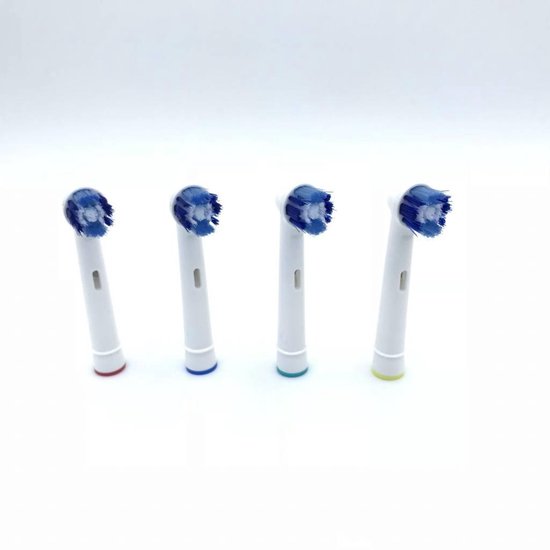 morfine Honger Ontkennen 4-pack opzetborstels voor Oral-B / Braun - Flexisoft | bol.com