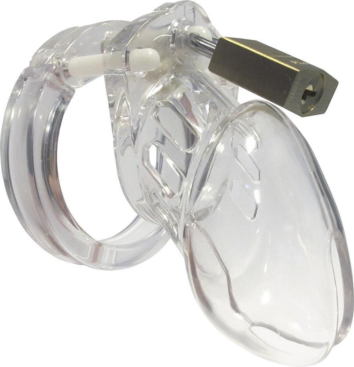 Mister B Cage de chasteté homme CB-6000 S Transparent