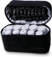 Carmen C2010 - Reis krulset - 10 rollers - Inclusief reisetui - Dual Voltage