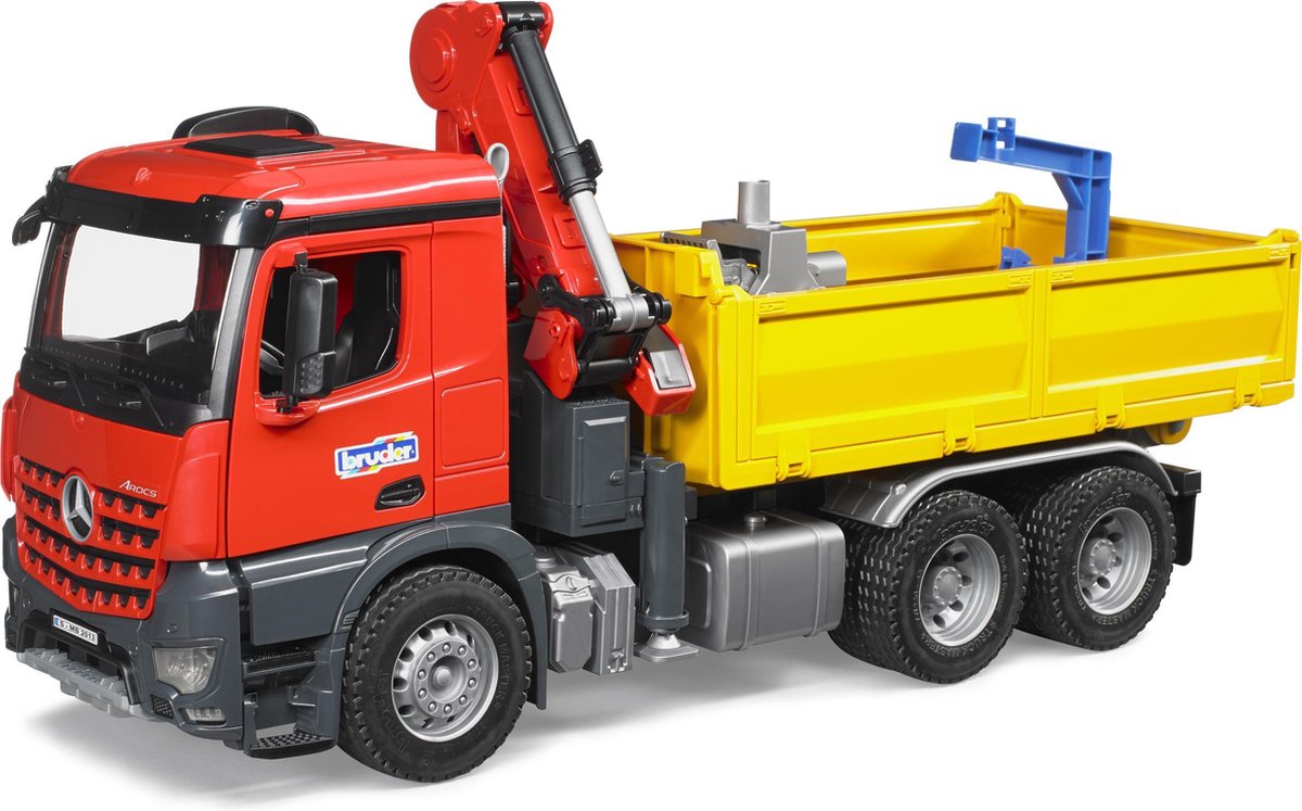 Bruder - MB Arocs Construction Truck with Crane and Accessories (BR3651) |  bol.com
