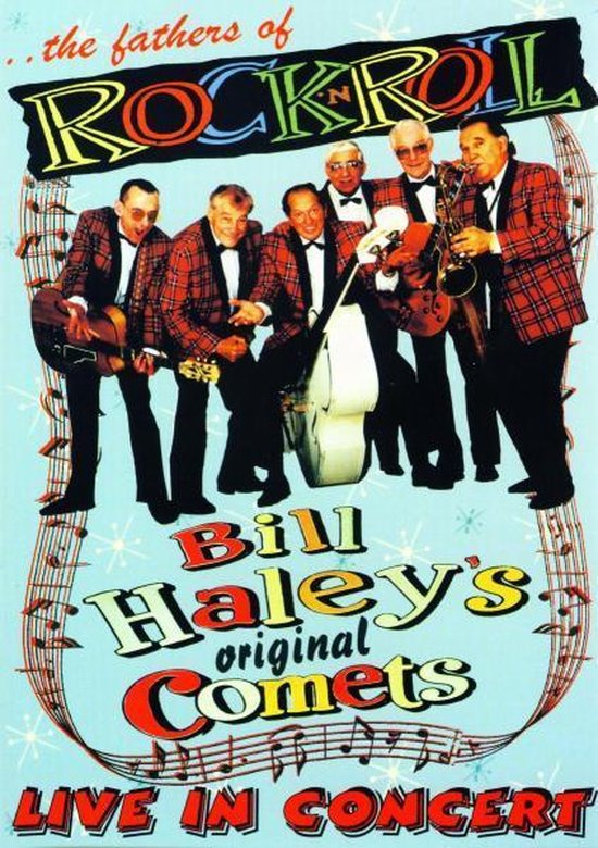 Cover van de film 'Bill -Comets- Haley'S - The Fathers Of Rock N Roll Live'