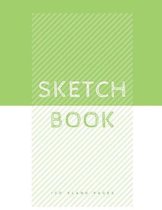 Green and White Sketchbook