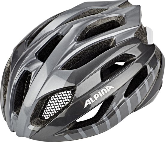 Alpina Fedaia Fietshelm, titanium-black Hoofdomtrek 53-58cm | bol.com