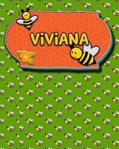 Handwriting Practice 120 Page Honey Bee Book Viviana