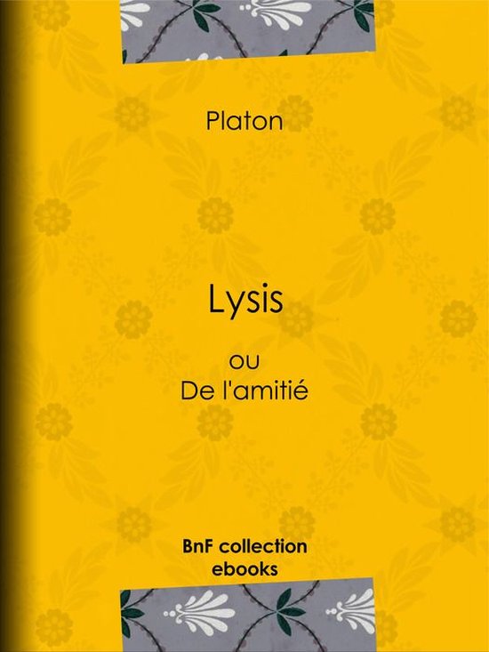 Lysis (ebook), Platón 9782346015504 Boeken