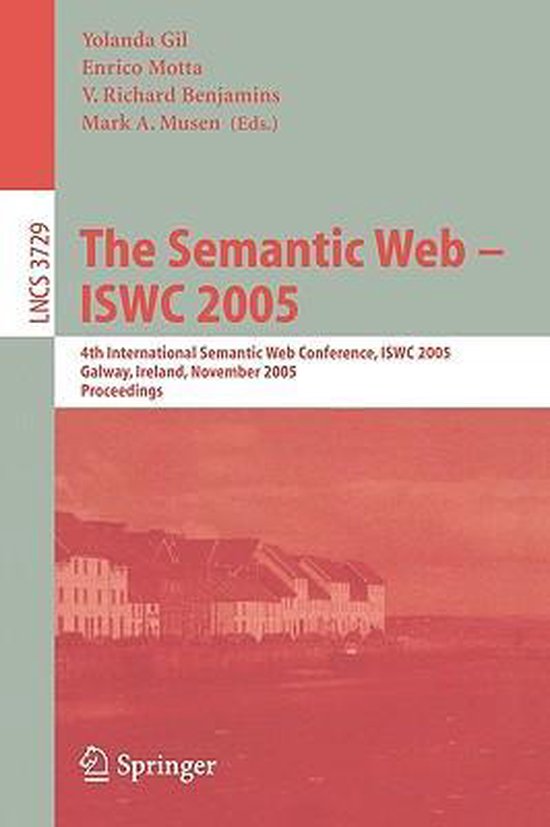 The Semantic Web -- ISWC 2005 - cover