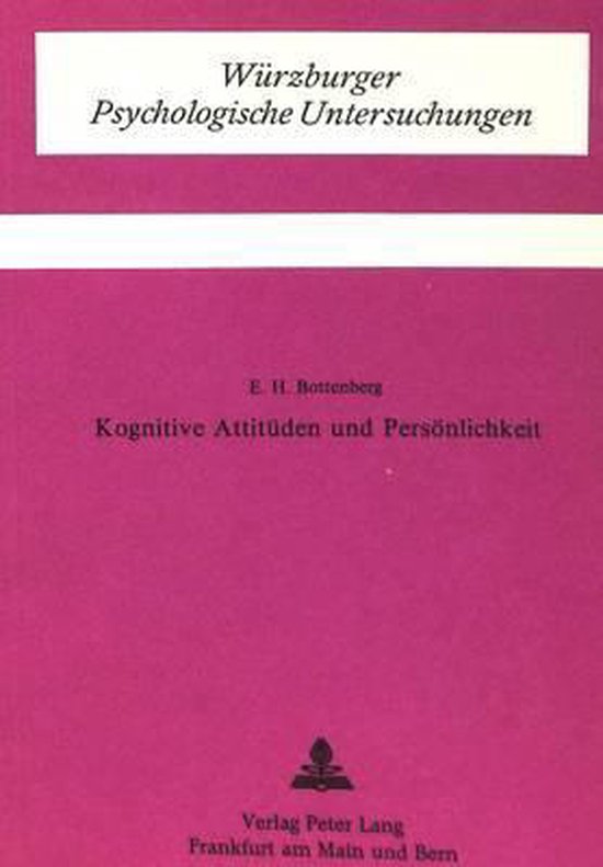Kognitive Attitueden Und Persoenlichkeit - cover