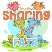Bedtime children's books for kids, early readers - Tim and Finn the Dragon Twins - Sharing is Fair