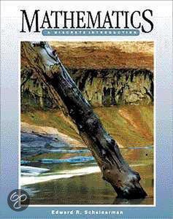 Mathematics, Edward R. Scheinerman | 9780534356385 | Boeken | bol