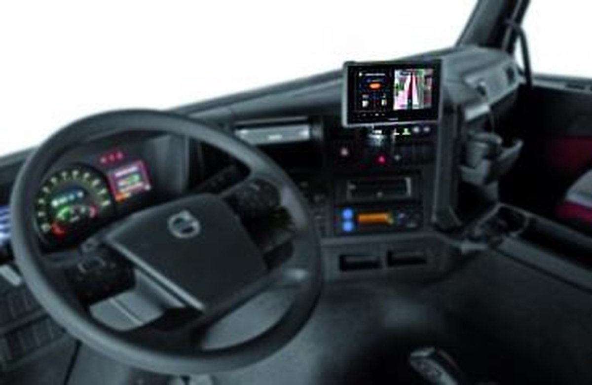 Houder - Arat- Volvo FM Serie / FMX Serie/ FL Serie/ FE Serie -Renault D Serie 2013-2019 Kleur: Zwart