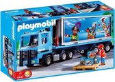 4447 PLAYMOBIL CAMION semi remorque container bleu avec image cirque vintage EUR 35,00 - FR 4447 PLAYMOBIL CAMION semi remorque container bleu avec image cirque vintage EUR 35,00 - FR