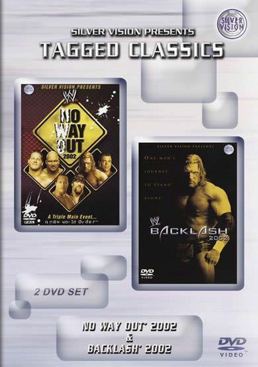 DVD WWE Tagged Classics: No Way Out 2002 & Backlash 2002