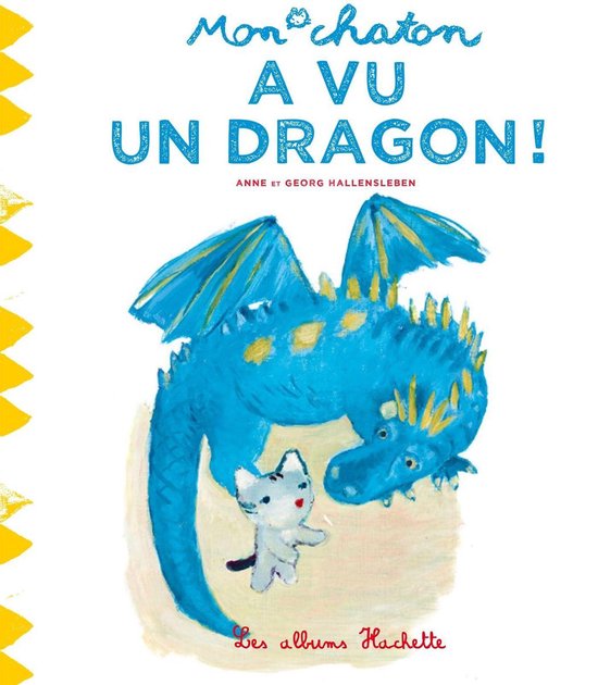 Mon chaton a vu un dragon ! - cover