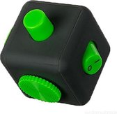 Fidget Cube - Squiggle Cube - Jouet Anti-Stress - Squiggle Stick - Noir Vert