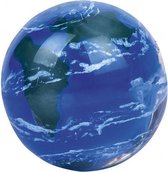 Moses Stuiterbal Wereldbol 4,5 Cm Blauw
