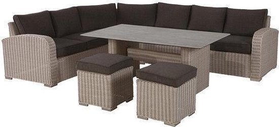 bol.com | Garden Impressions - Derby lounge/dining set - 6 ...