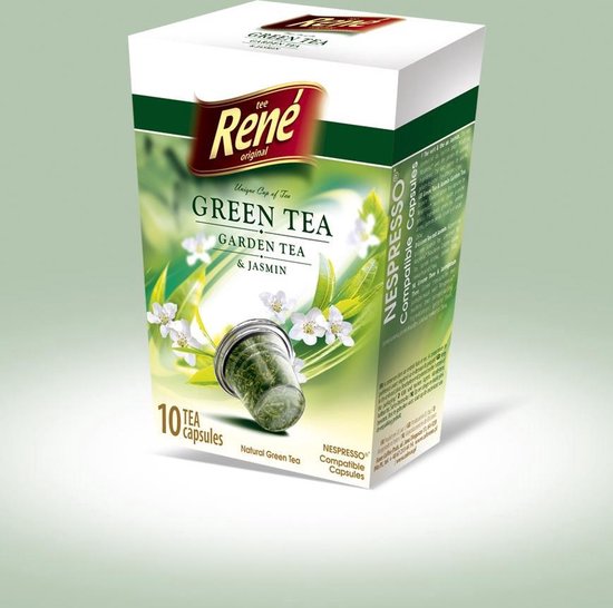 Toeval Horizontaal Verwant green & jasmine thee in compatibele cups | bol.com