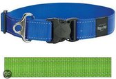 Rogz For Dogs Landing Strip Halsband Lime 40 mmx50-80 cm