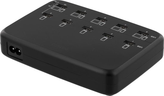 shefor 200 W USB C oplader, meervoudig, 5-poorts laadstation, 3 USB C 2 USB A Hub, snelle compacte GaN-stroomadapter, 65 W laptoplader, snel compatibel met MacBook/iPad/iPhone/Samsung laptop
