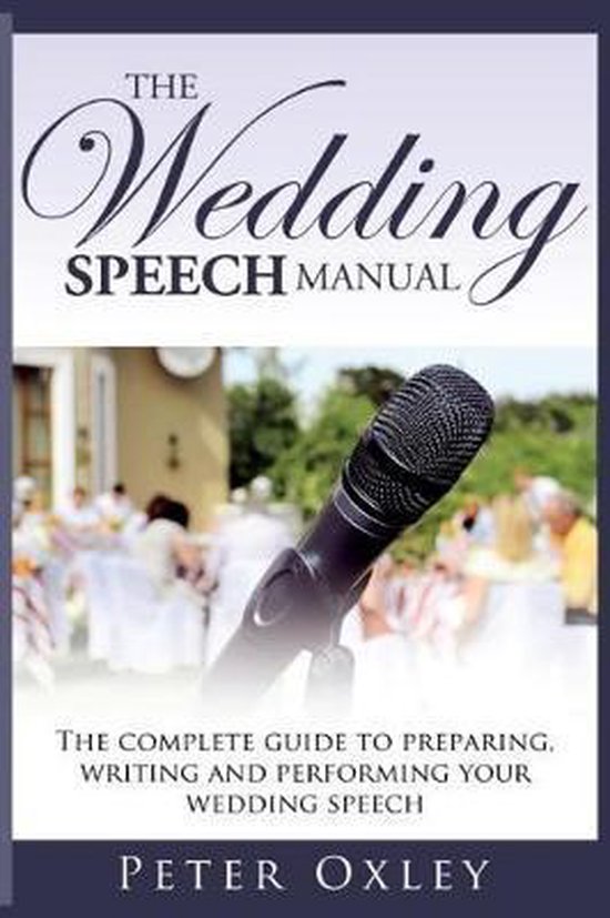 The Wedding Speech Manual - cover