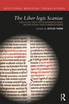 Routledge Medieval Translations - The Liber legis Scaniae