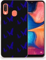 Etui Housse pour Samsung Galaxy A20e Coque Motif Papillon