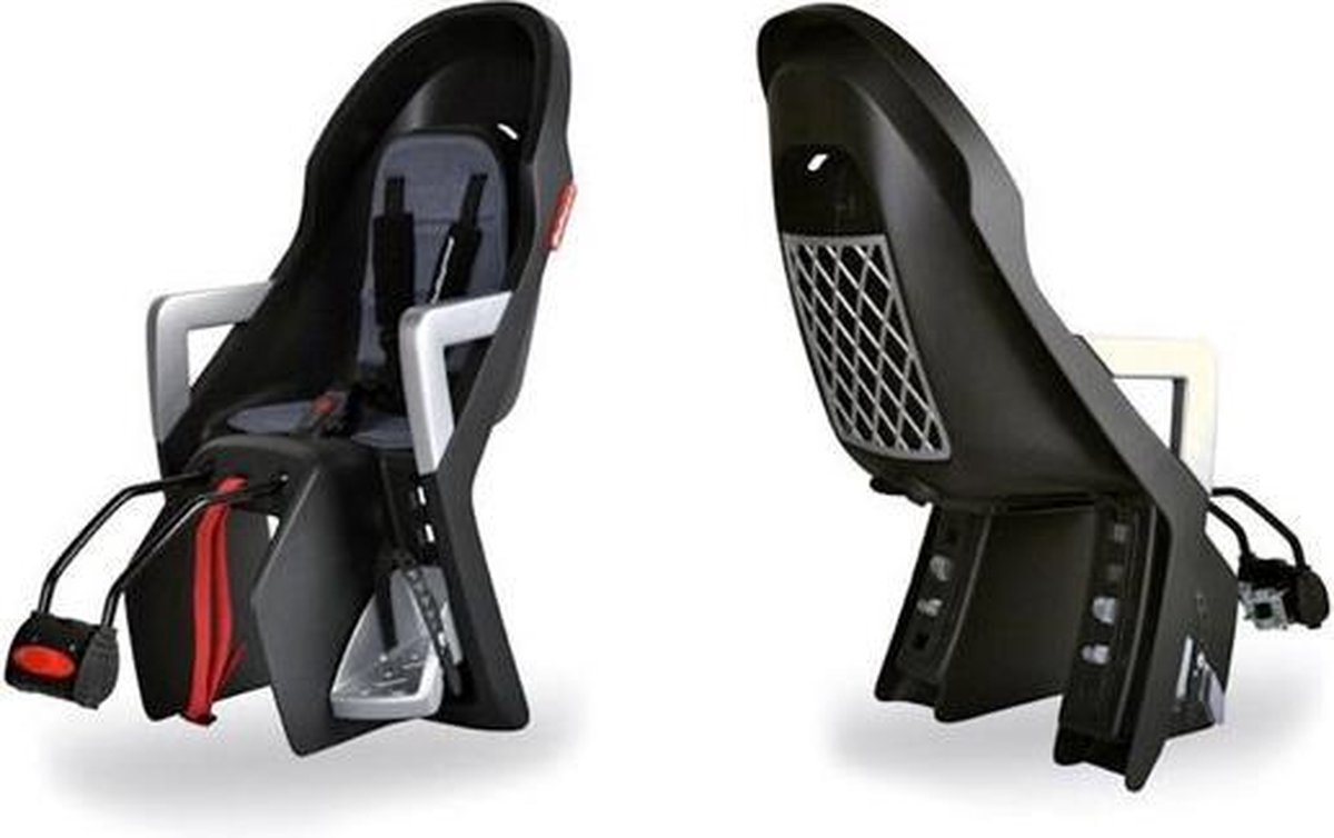 Polisport Guppy Maxi - Fietsstoeltje Achter - Zwart | bol.com