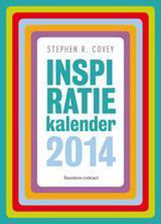 Cover van het boek 'Inspiratiekalender 2014' van Stephen R. Covey