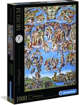 Clementoni - Vaticaanse Musea Puzzel Collectie - Michelangelo, Universal Judgement - 1000 stukjes, puzzel volwassenen