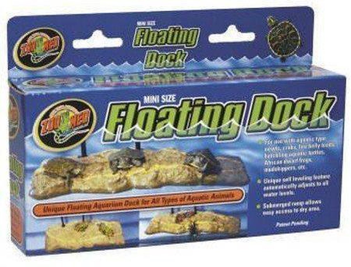Zoomed Mini Floating Turtle Dock - Drijvend eiland - Reptiel Decoratie - ZooMed