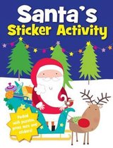 Santa's Christmas Sticker Activity